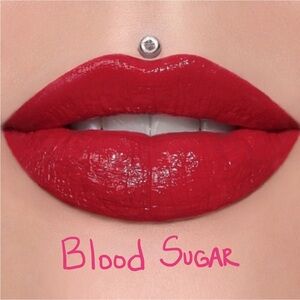 * BLOOD SUGAR (Red with Rose Tones) ~ Jeffree Star SUPREME GLOSS New in Box